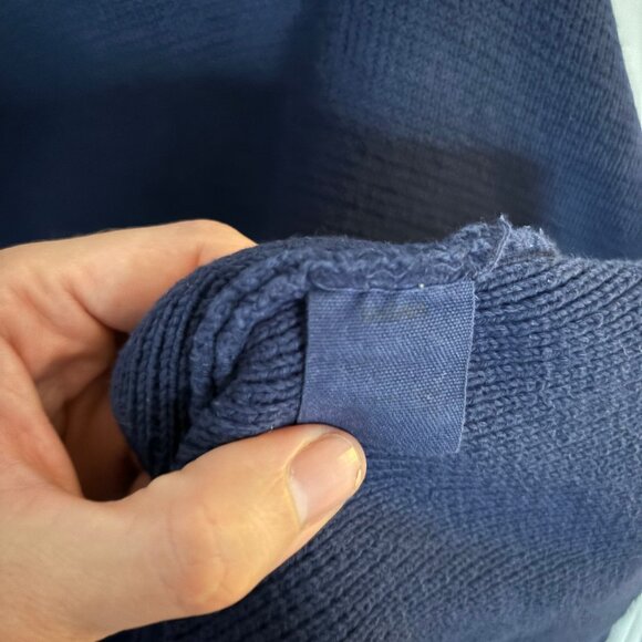 Babaa Jumper no35 100% spanish cotton in Navy - Picture 5 of 5